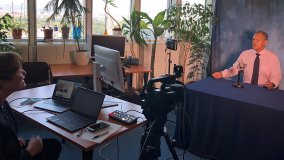 Recording the online IAEA State System of Accounting for and Control of Nuclear Material (SSAC) training course